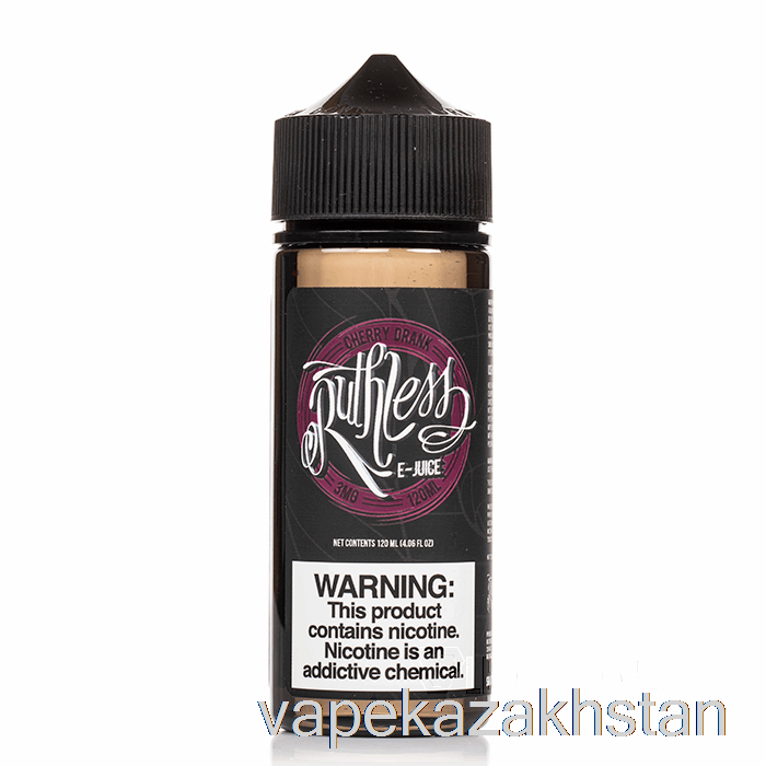 Vape Disposable Cherry Drank - Ruthless - 120mL 0mg